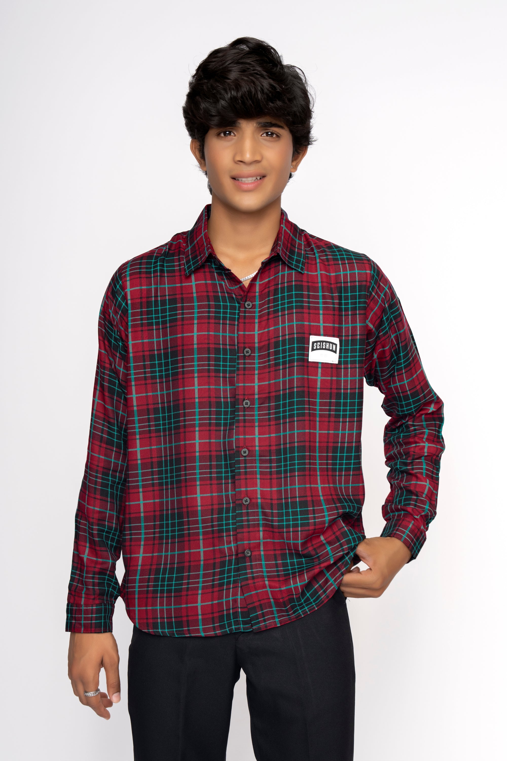 SCOTTISH CHECKS BOYS PREMIUM SHIRT