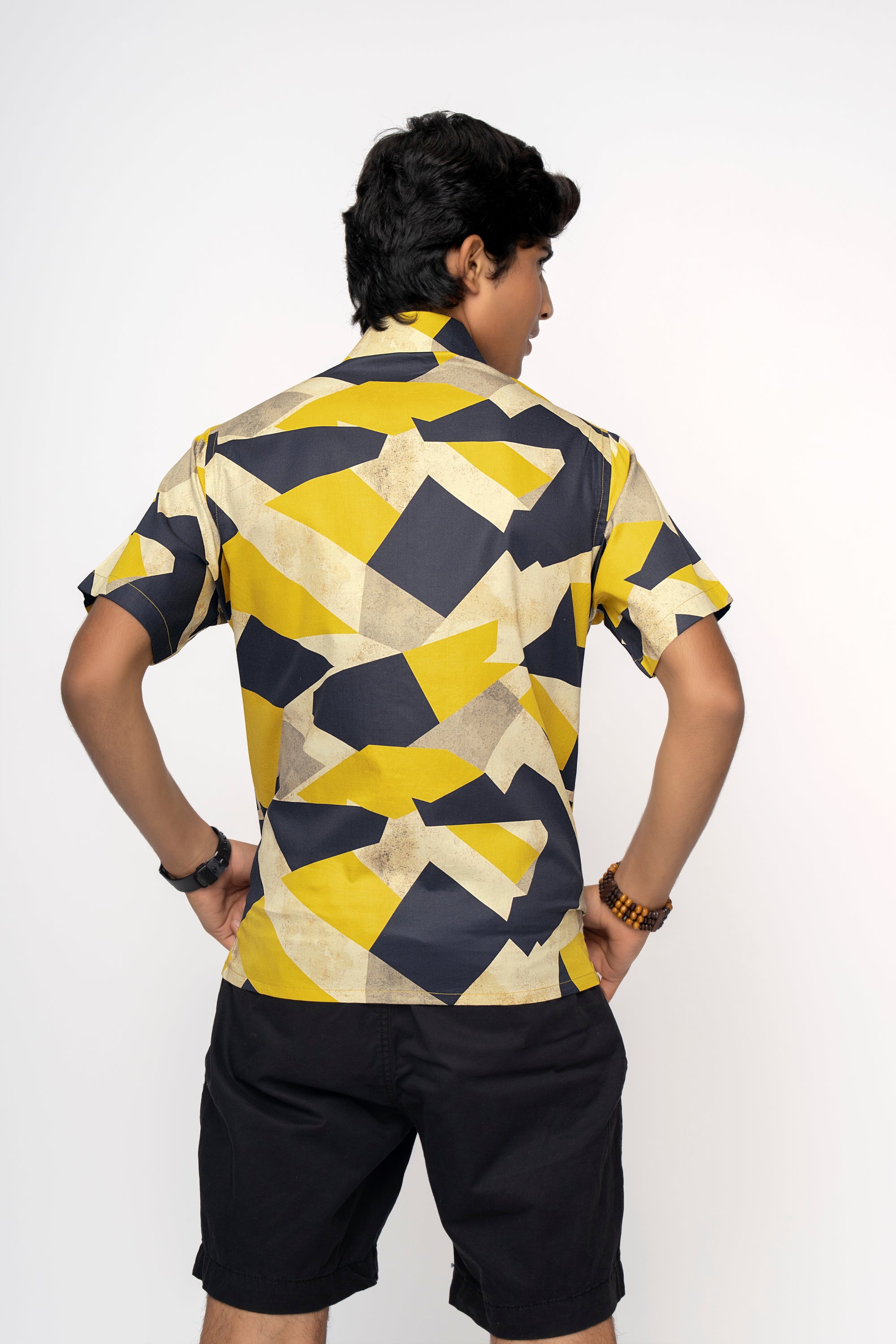 YELLOW BOYS CUBAN SHIRT