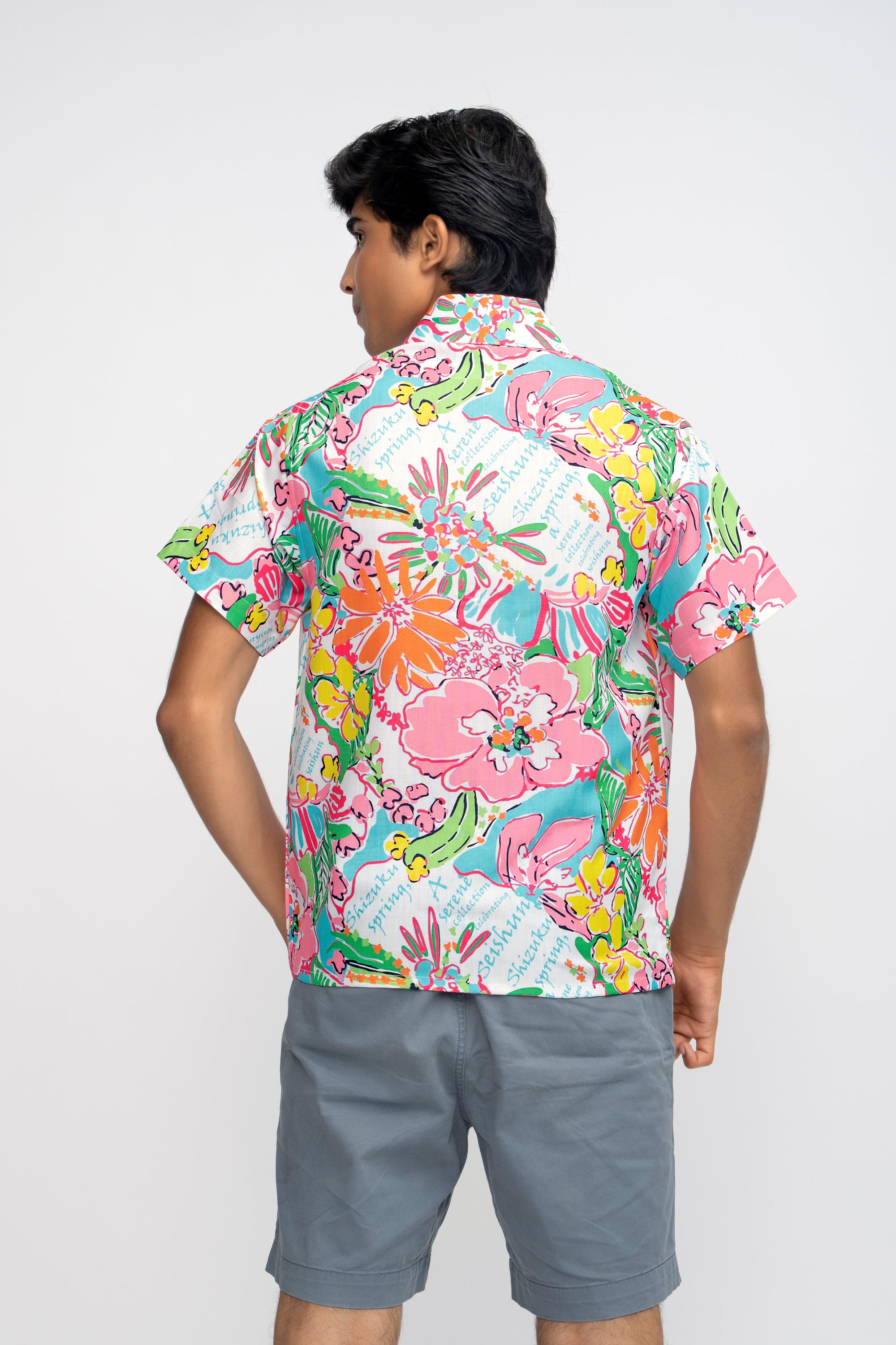 TROPICAL BOYS BOX FIT SHIRT