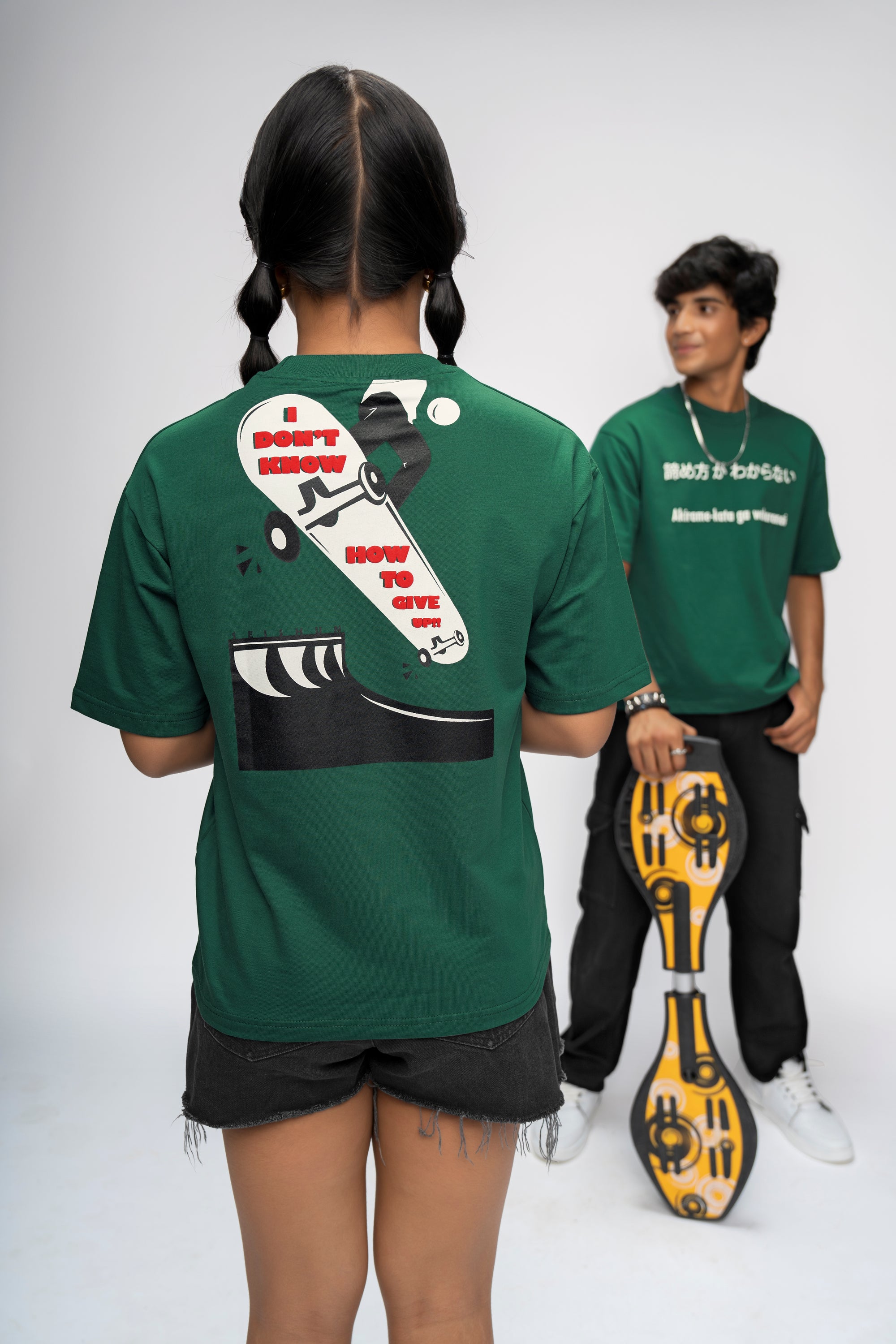 SKATE GRIT OVERSIZED UNISEX T-SHIRT