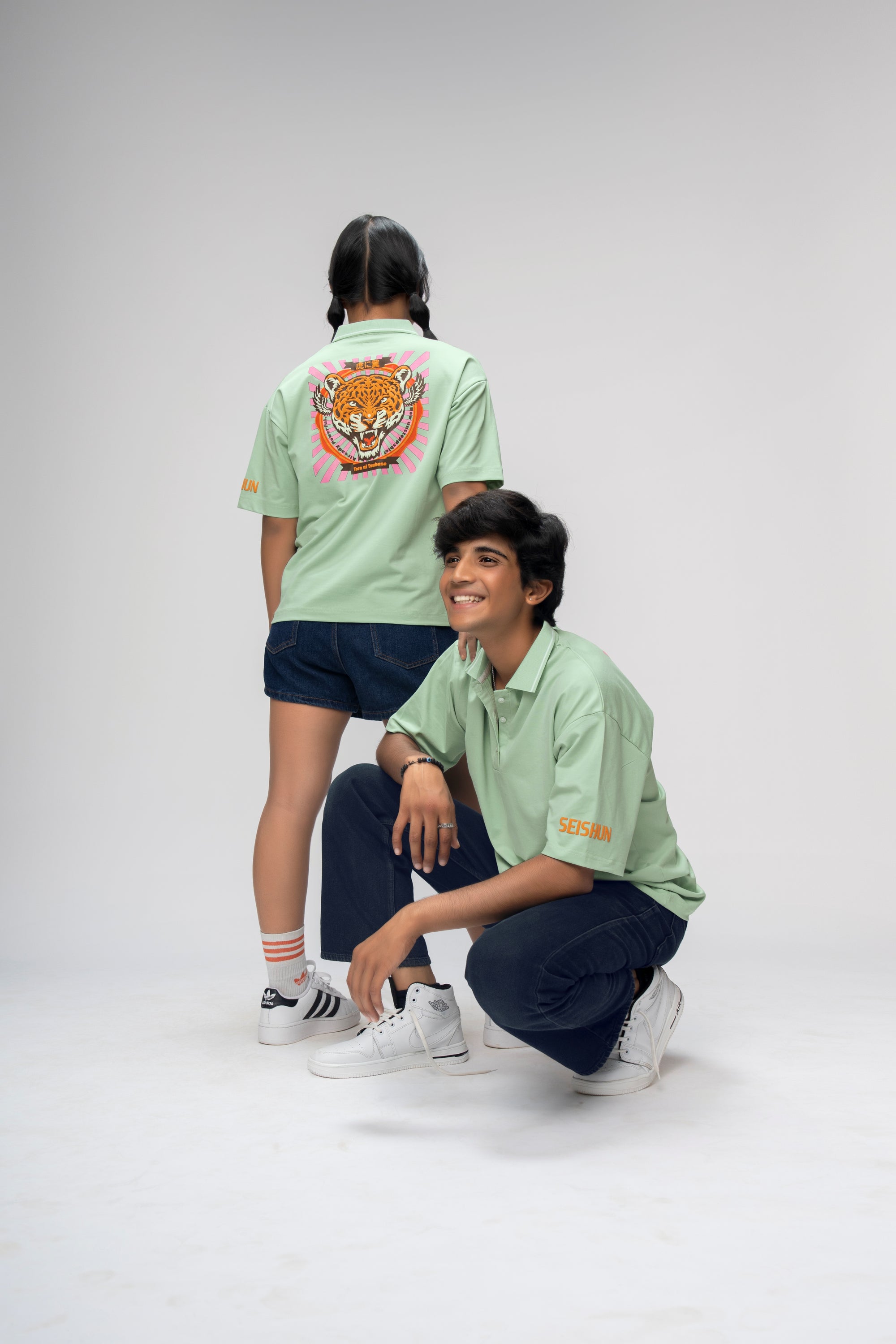 TIGER SURGE OVERSIZED UNISEX POLO