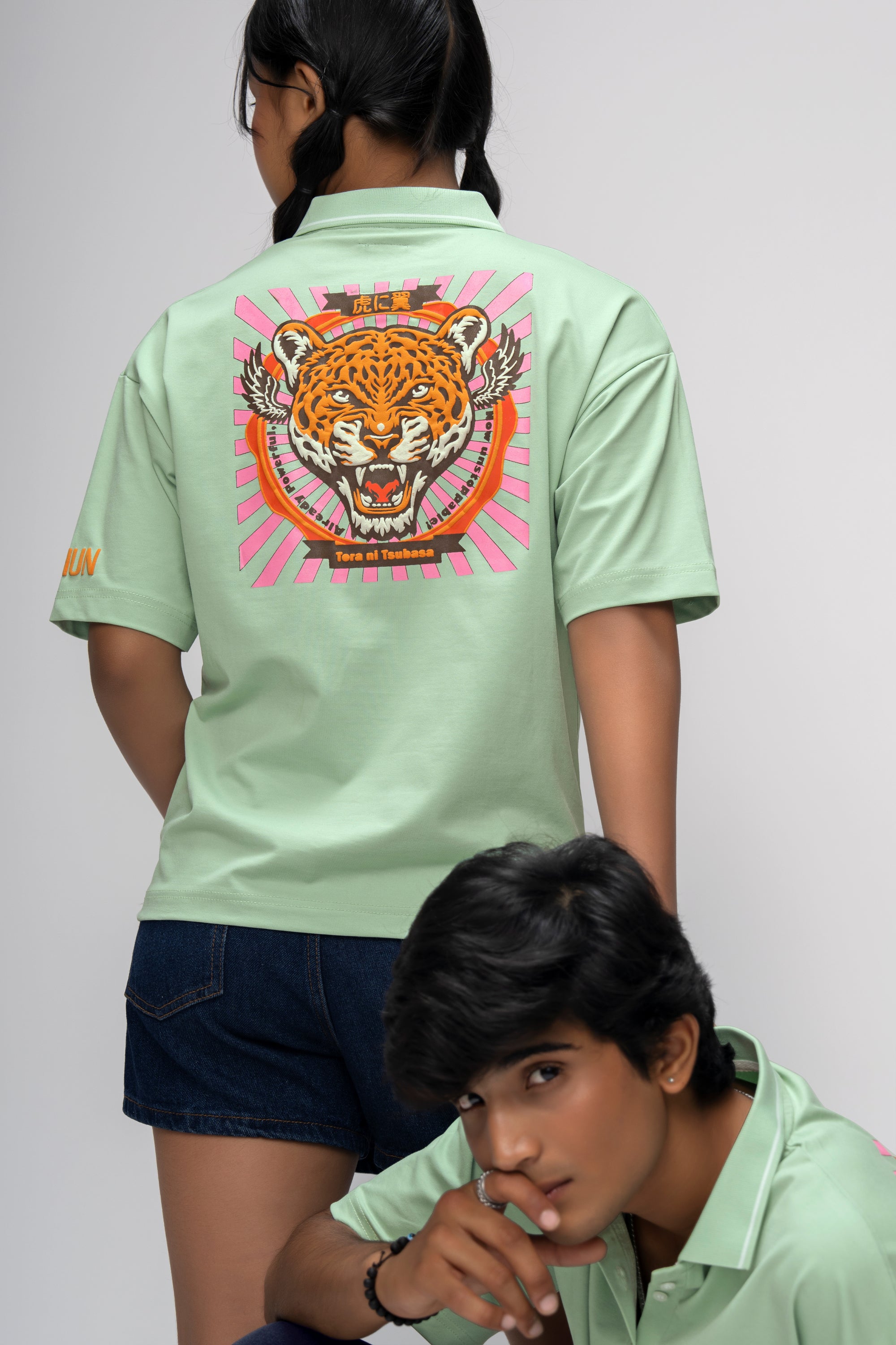 TIGER SURGE OVERSIZED UNISEX POLO