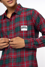 SCOTTISH CHECKS BOYS PREMIUM SHIRT