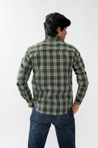 DARK SAGE GREEN BOYS CLASSIC SHIRT
