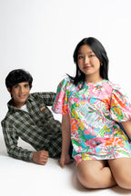 DARK SAGE GREEN BOYS CLASSIC SHIRT