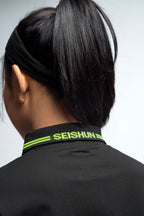 BLACK NEON GIRLS POLO DRESS