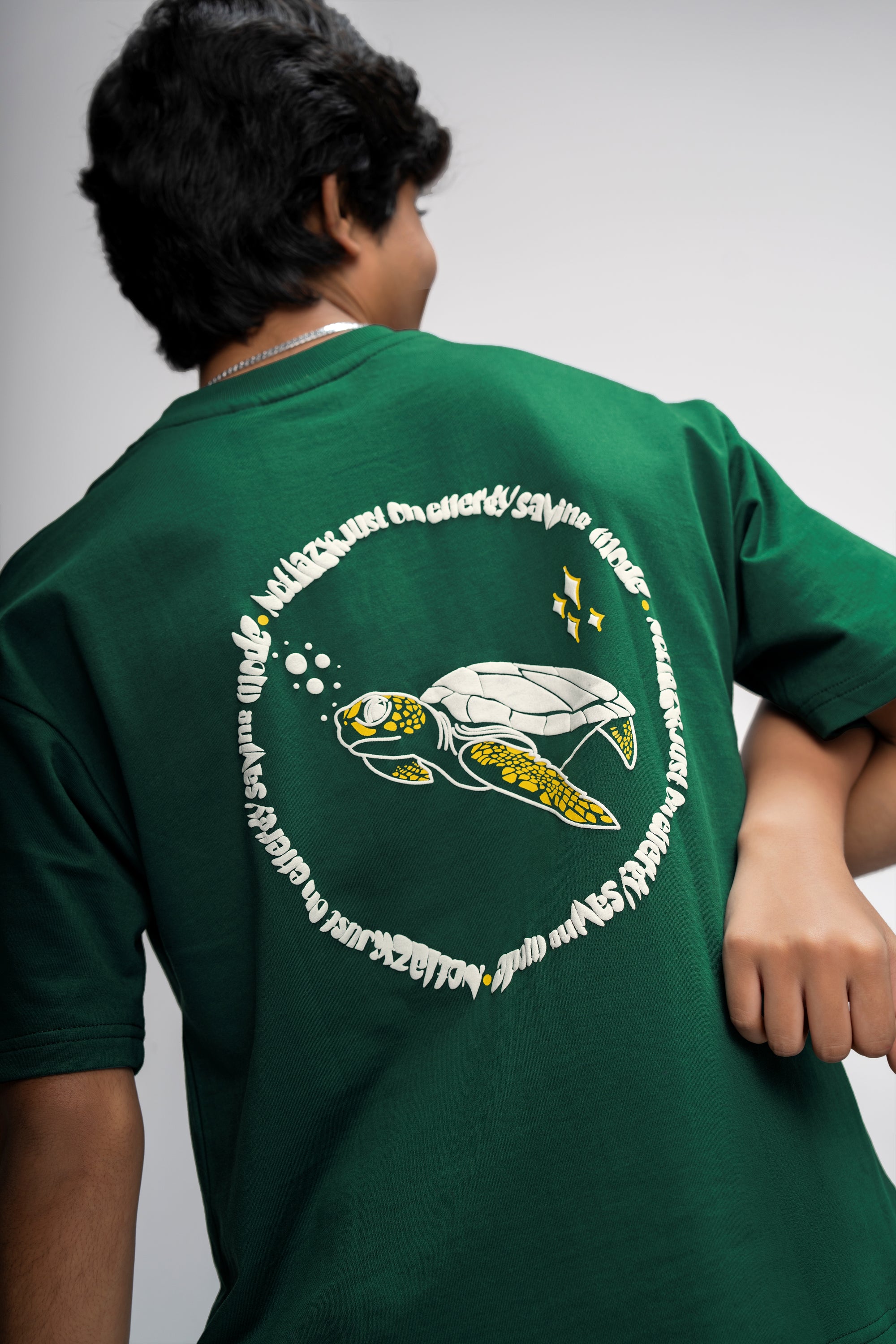 FLOW STATE GREEN OVERSIZED UNISEX T-SHIRT